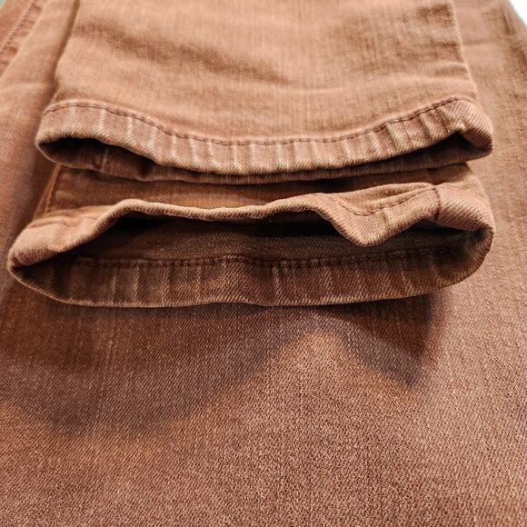 TOMMY HILFIGER Classic Skinny Red 5 Pocket Stretch Jeans Womens 12 Streetwear - Picture 8 of 9